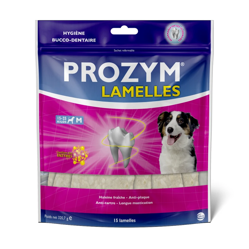 CEVA Prozym Canin M Lamelle 141gr 3 CEVA Prozym Canin M Lamelle 141gr