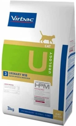 Virbac HPM Urology Urinary Wib U3 - Kattenvoer - 3kg