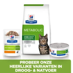 Hill's Prescription Diet Metabolic Tonijn Voor Kat 3kg -ROYAL CANIN Winkel 52742057897 5 NL