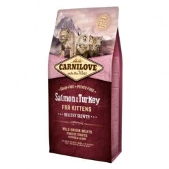 Carnilove Kitten Healthy Growth Zalm & Kalkoen 6kg