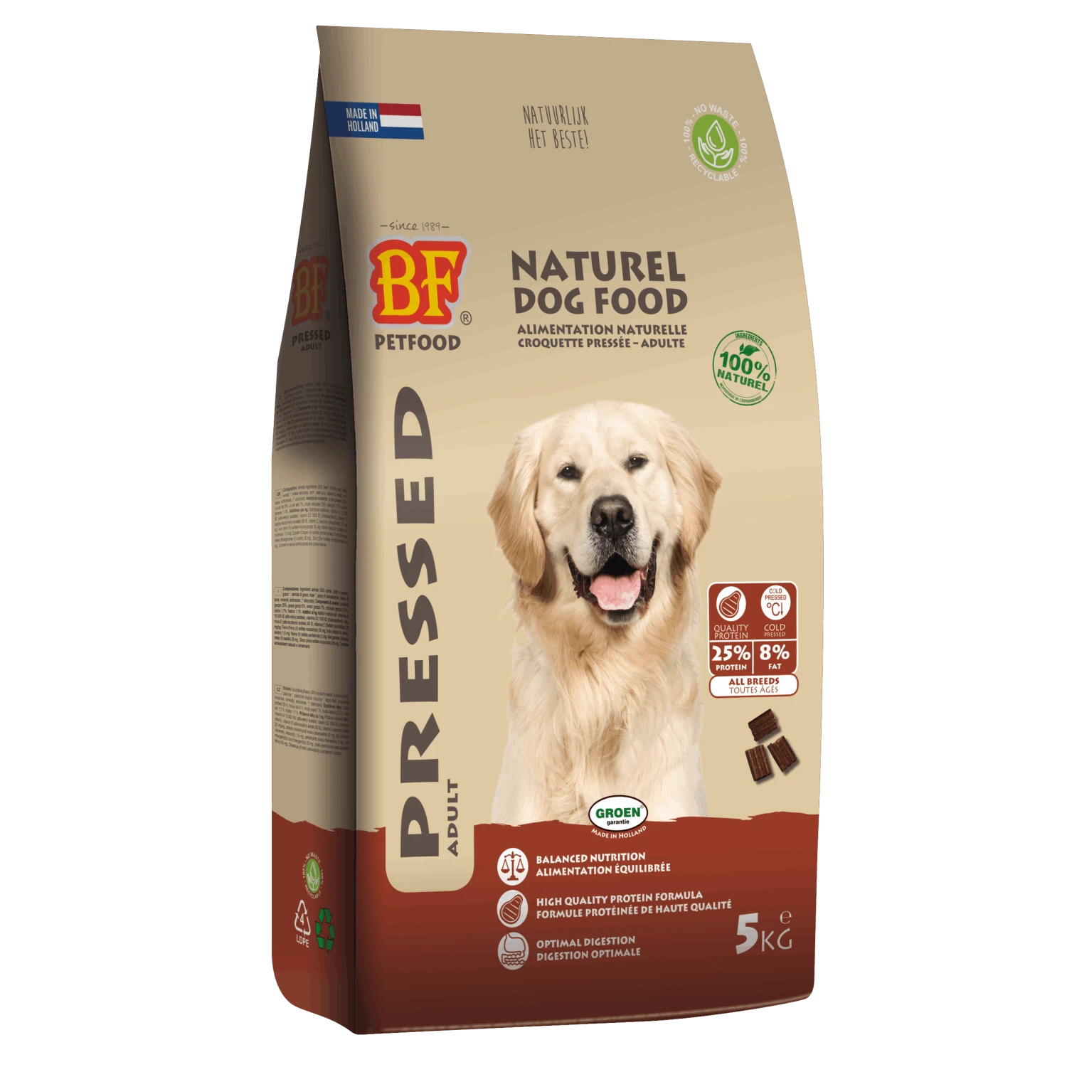 Biofood Bf Petfood Geperst Adult Hondenvoer 5kg 3 Biofood Bf Petfood Geperst Adult Hondenvoer 5kg