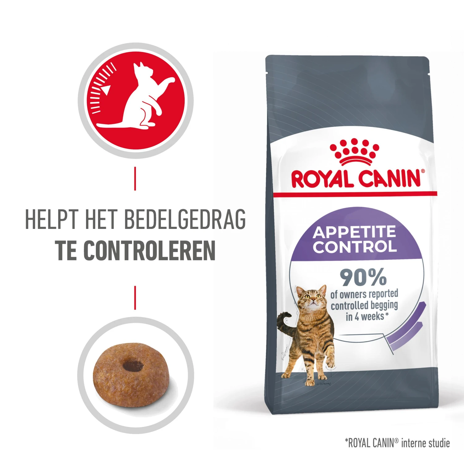 Royal Canin Appetite Control Kattenvoer 2kg 4 Royal Canin Appetite Control Kattenvoer 2kg - Afbeelding 2