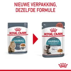 Royal Canin Hairball Care Natvoer In Gravy Kattenvoer 12x85g -ROYAL CANIN Winkel Royal Canin Hairball Care Gravy Kat NL 05
