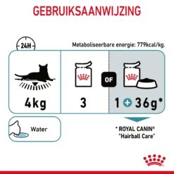 Royal Canin Hairball Care Natvoer In Gravy Kattenvoer 12x85g -ROYAL CANIN Winkel Royal Canin Hairball Care Gravy Kat NL 10