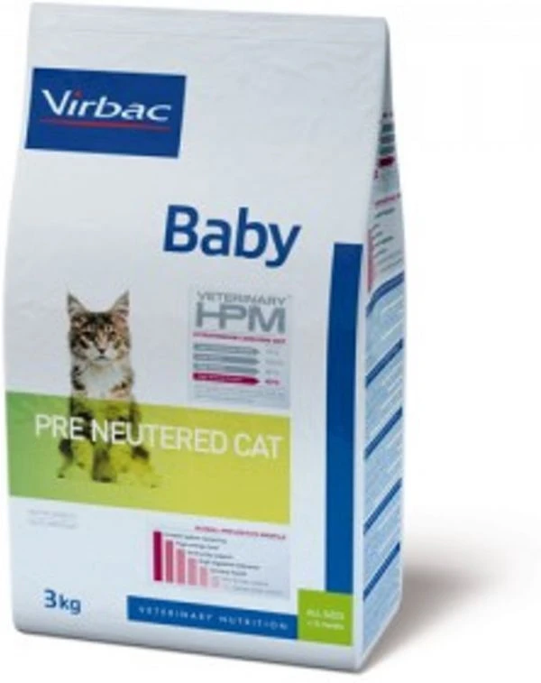 Virbac Veterinary Hpm Baby Pre Neutered - Kattenvoer - 1,5kg 3 Virbac Veterinary Hpm Baby Pre Neutered - Kattenvoer - 1,5kg