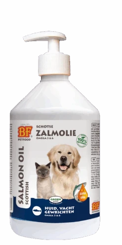 Biofood Bf Petfood Zalmolie Met Doseerpomp 500ml