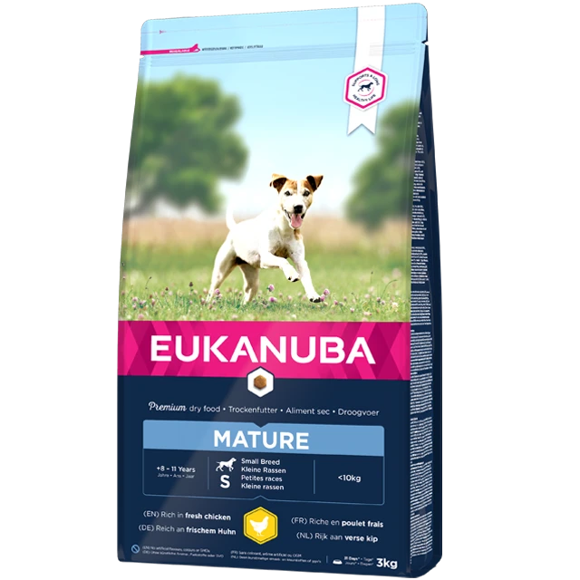 Eukanuba Mature&Senior Small Breed – Hondenvoer – 3kg 3 Eukanuba Mature&Senior Small Breed – Hondenvoer – 3kg